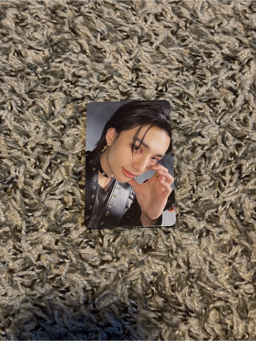 Official Stray Kids Hyunjin Rockstar Photocard